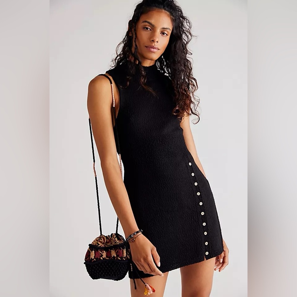 Free People FP Beach Celeste Sweater Mini Dress